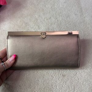 Elegant Metallic Clutch